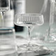 Textured Martini Glass